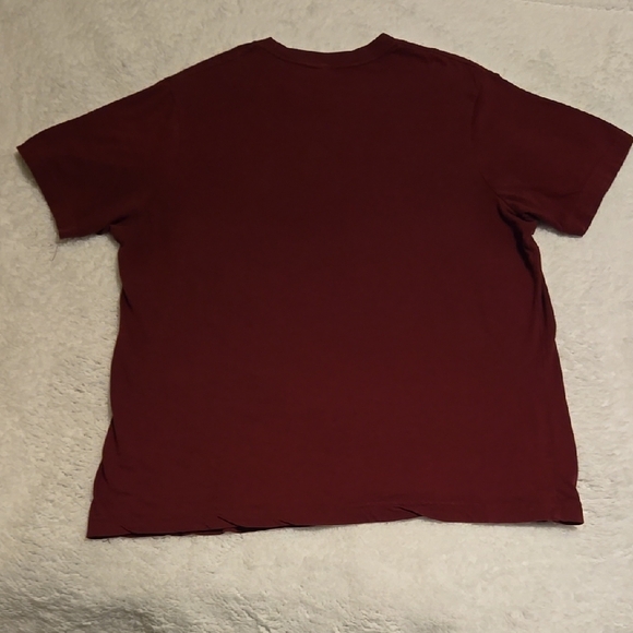 Vans Men's Maroon T-Shirt - Picture 4 of 4